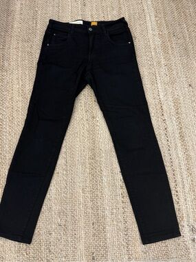PILCRO & The Letterpress Black Straight Leg Jeans Size 27
